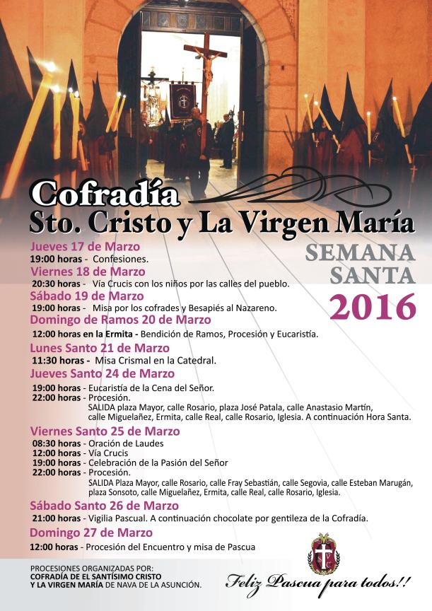 Semana Santa en Nava de la Asunción 2016 Nava de la Asunción